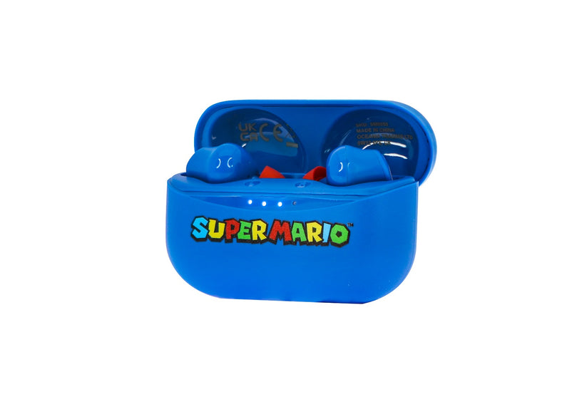 Dětská bezdrátová sluchátka OTL TWS Super Mario Blue - bonami.click