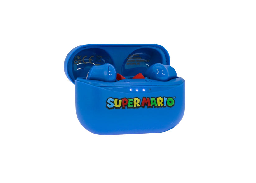 Dětská bezdrátová sluchátka OTL TWS Super Mario Blue - bonami.click