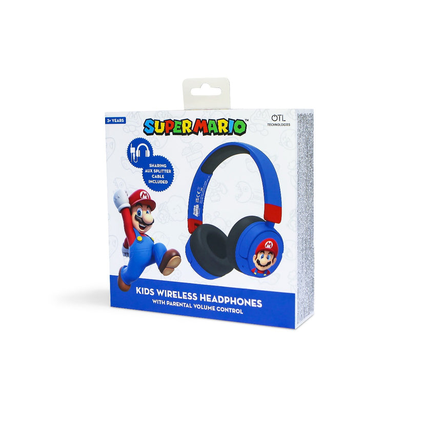 Dětská bezdrátová sluchátka OTL Super Mario - bonami.click