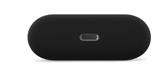 Silikonový obal na AirPods 3. generace iSTYLE - černý - bonami.click