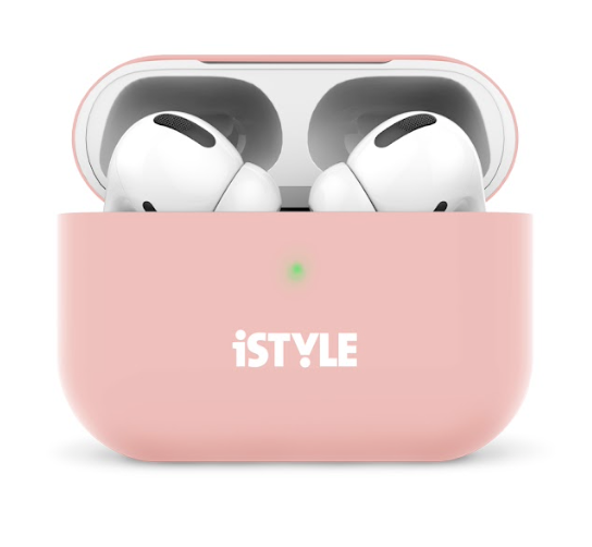 Silikonový obal na AirPods 3. generace iSTYLE - růžový - bonami.click