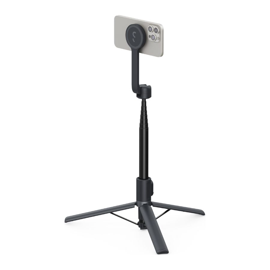 Magnetický stativ a selfie tyč ShiftCam SnapStand Max - černá