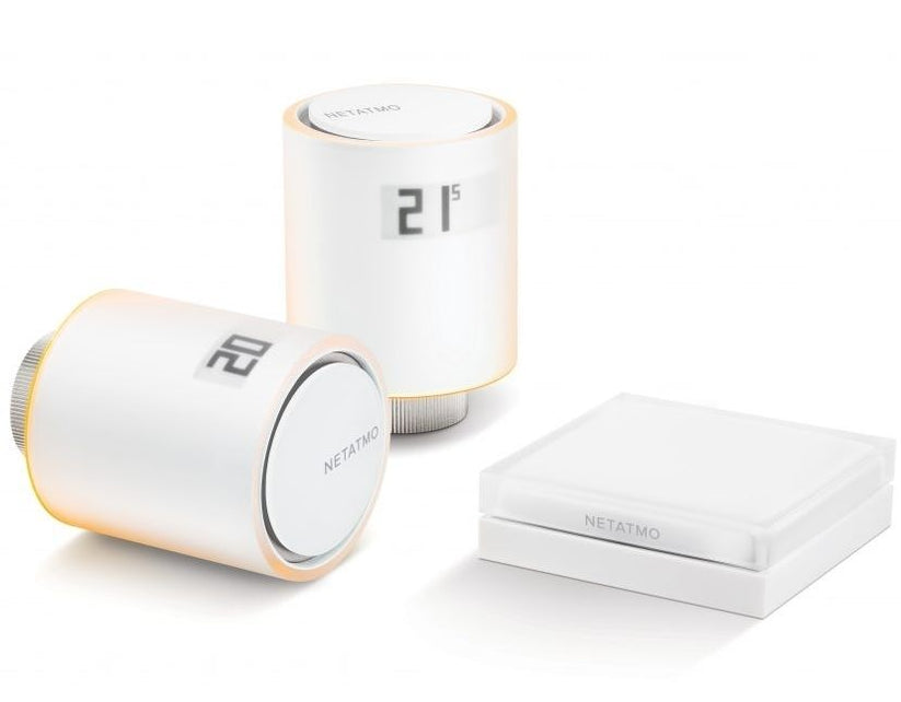 Chytré radiátorové hlavice Netatmo - Starter Pack - bonami.click