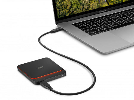 Externí SSD disk Lacie 2TB Portable USB 3.1 + USB 3.1 Type C - bonami.click