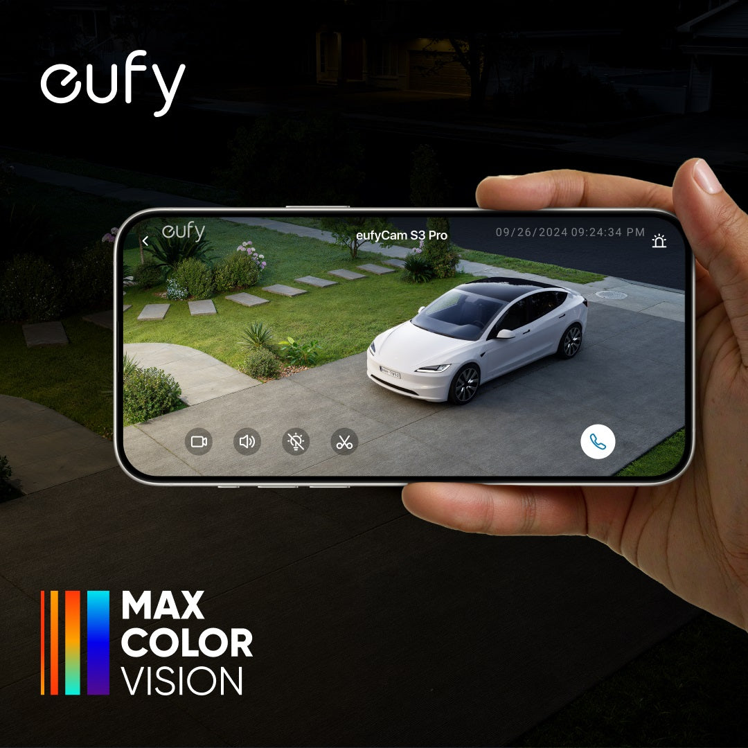 Bezpečnostní venkovní kamera Eufy eufyCam S3 Pro (2ks) - bonami.click