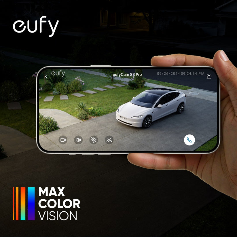 Bezpečnostní venkovní kamera Eufy eufyCam S3 Pro (2ks) - bonami.click