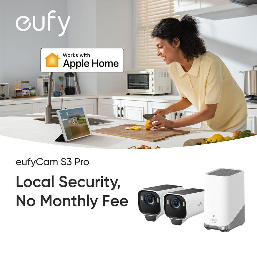 Bezpečnostní venkovní kamera Eufy eufyCam S3 Pro (2ks) - bonami.click