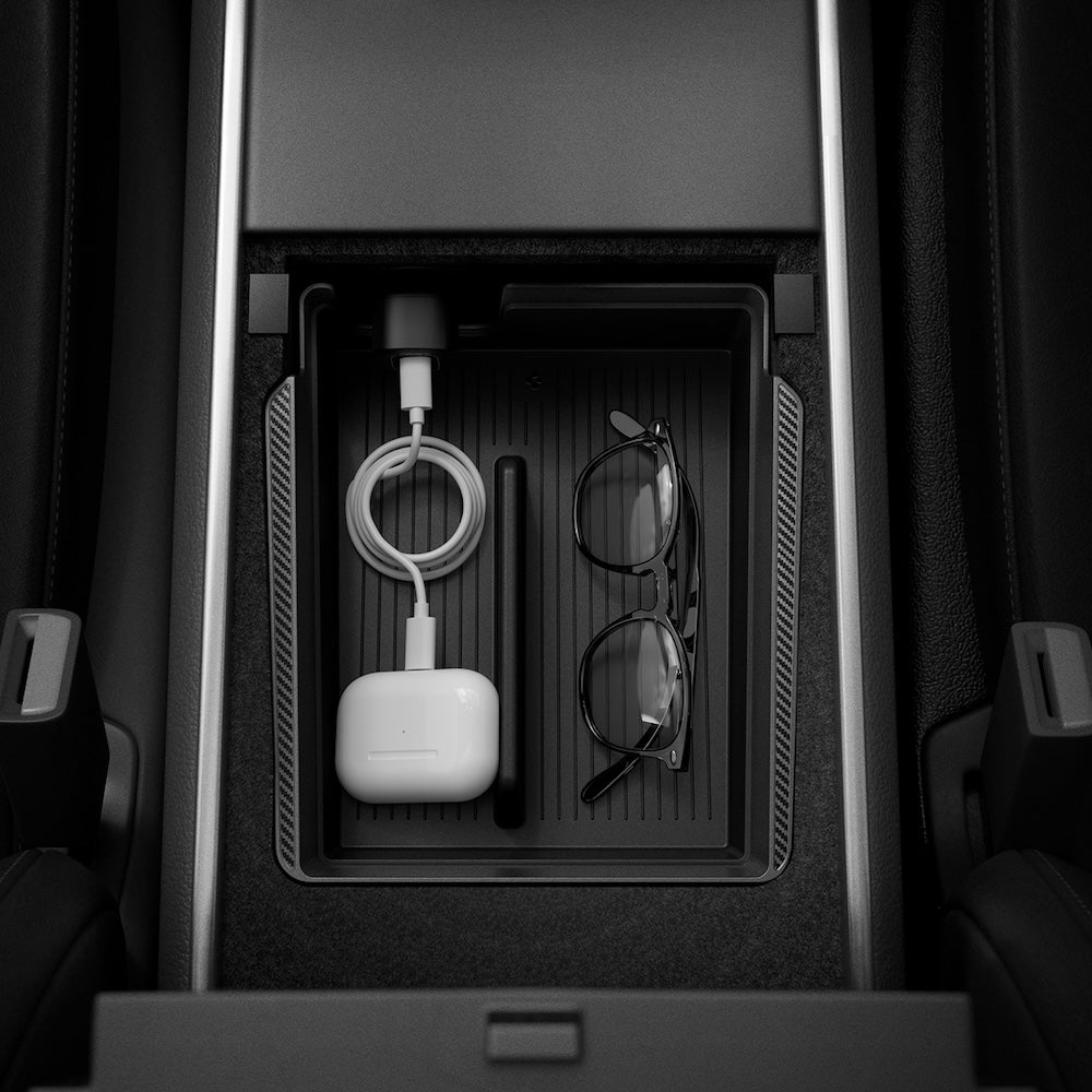Organizér do loketní opěrky Spigen Tesla Armrest Console Organizer - černý - bonami.click
