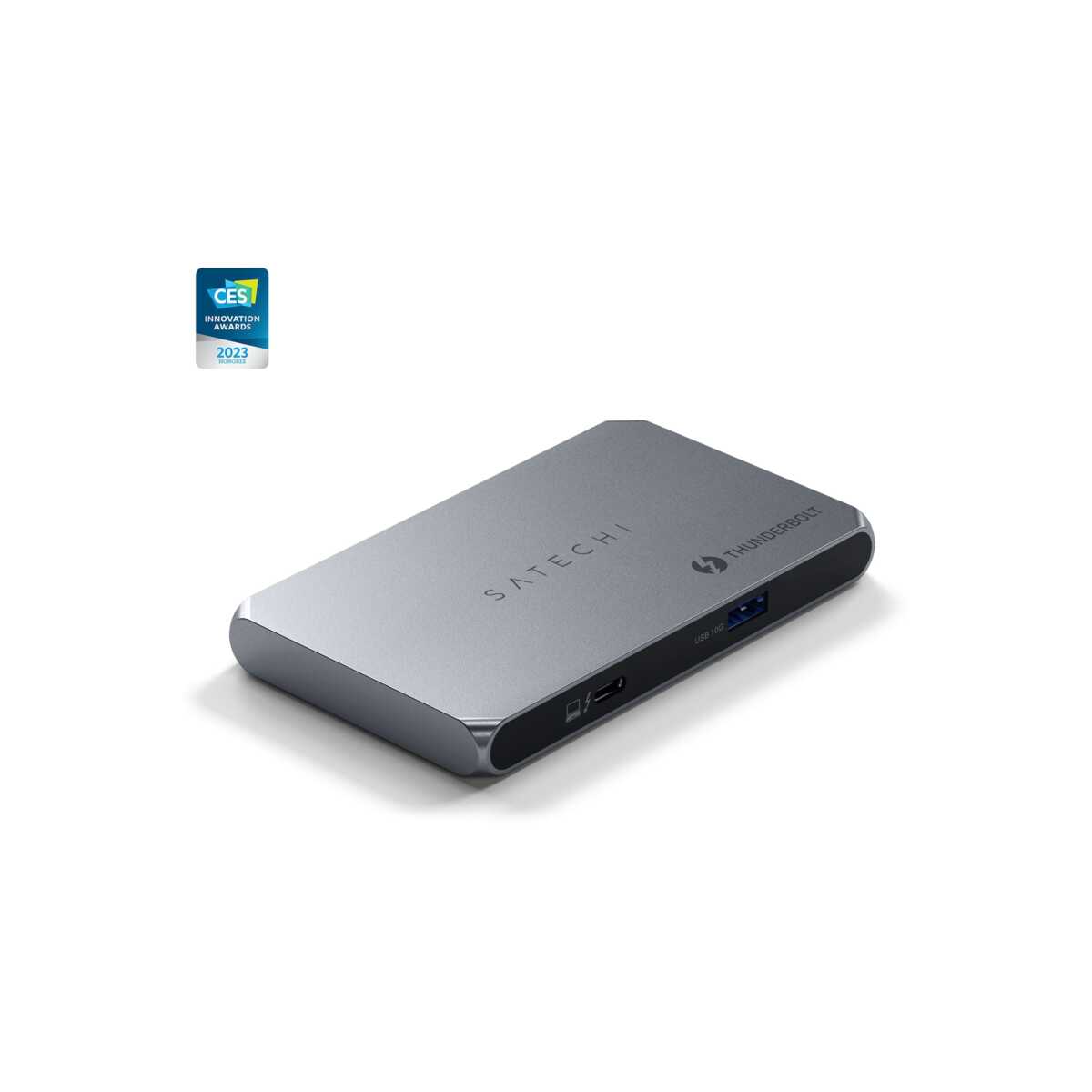Hub Satechi Thunderbolt 4 Slim Pro - stříbrný - bonami.click