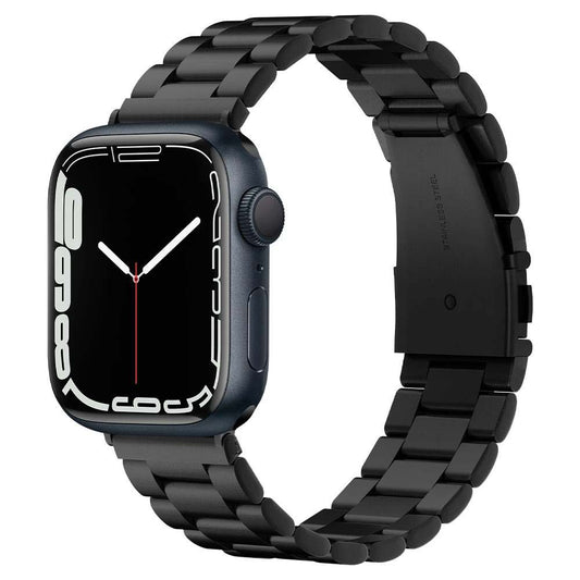 Řemínek pro Apple Watch 42/44mm Spigen Modern Fit - černý - bonami.click