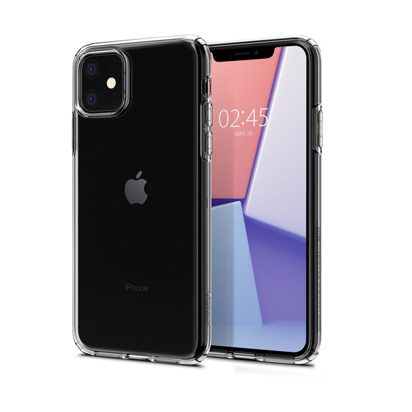 Kryt na iPhone 11 Spigen Crystal Flex - průhledný - bonami.click