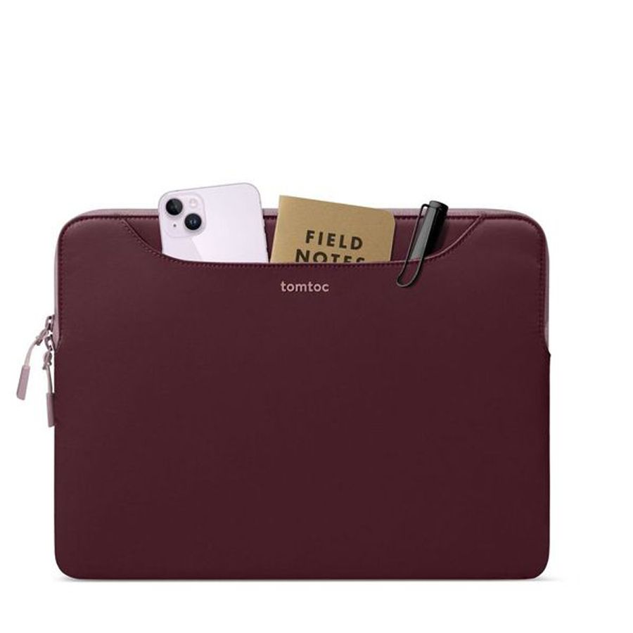 Brašna a návlek v jednom pro MacBook 13,5" Tomtoc Light-A21 - fialové
