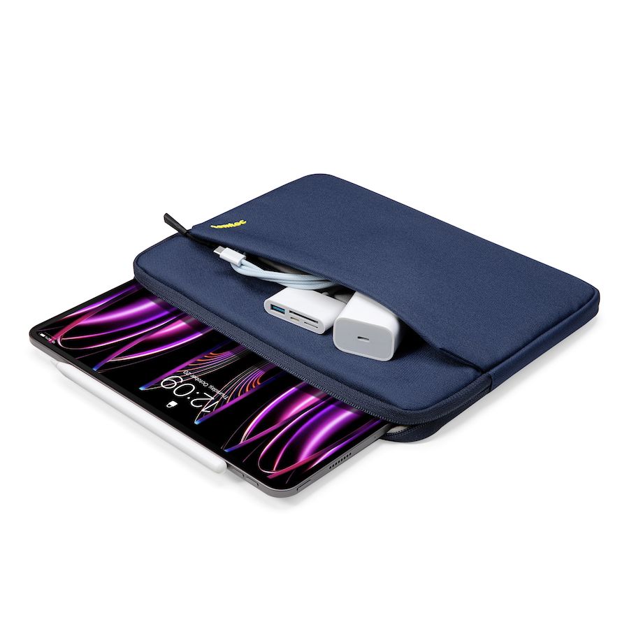 tomtoc Sleeve - 12,9" iPad Pro - tmavě modrý
