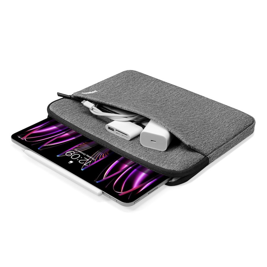 Pouzdro pro iPad 10,9" / iPad Pro 11" tomtoc Sleeve - šedé