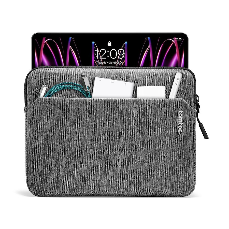 Pouzdro pro iPad 10,9" / iPad Pro 11" tomtoc Sleeve - šedé