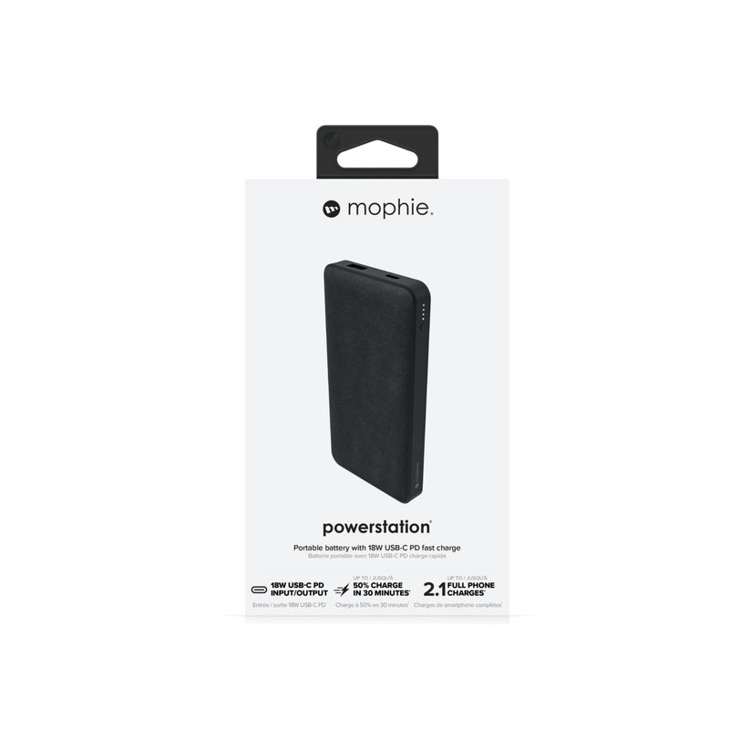 Powerbanka Mophie Powerstation PD s kapacitou 10 000 mAh – černá - bonami.click