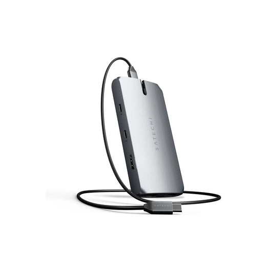 Víceportový cestovní USB-C adaptér Satechi - vesmírně šedý - bonami.click