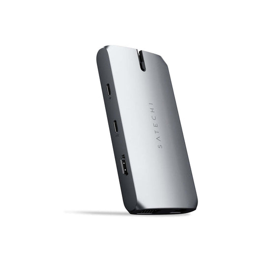 Víceportový cestovní USB-C adaptér Satechi - vesmírně šedý - bonami.click