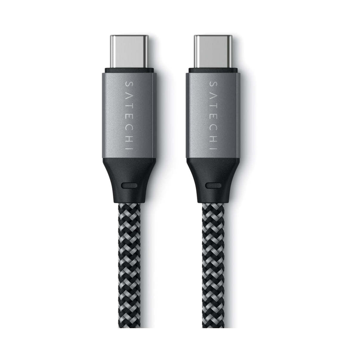 25cm kabel USB-C na USB-C Satechi - vesmírně šedý - bonami.click