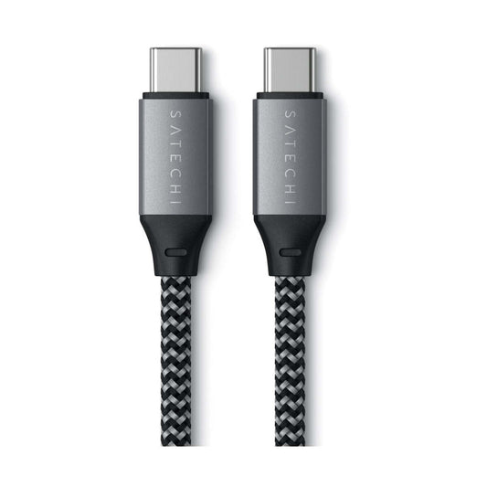 25cm kabel USB-C na USB-C Satechi - vesmírně šedý - bonami.click