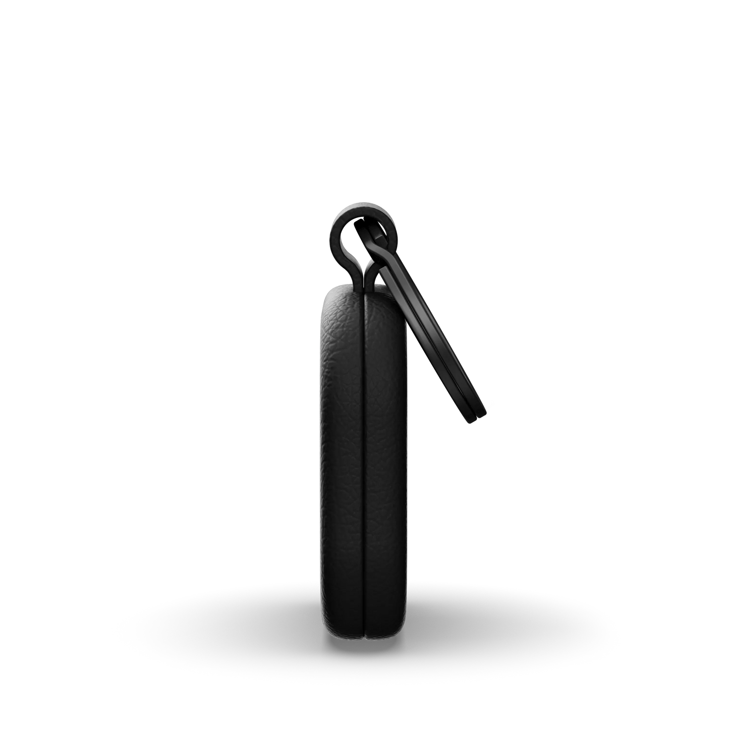 Stylová klíčenka z veganské kůže Satechi FindAll Keychain pro AirTag - černá