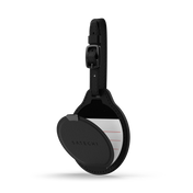 Jmenovka z veganské kůže Satechi FindAll Luggage Tag s kapsou na AirTag - černá
