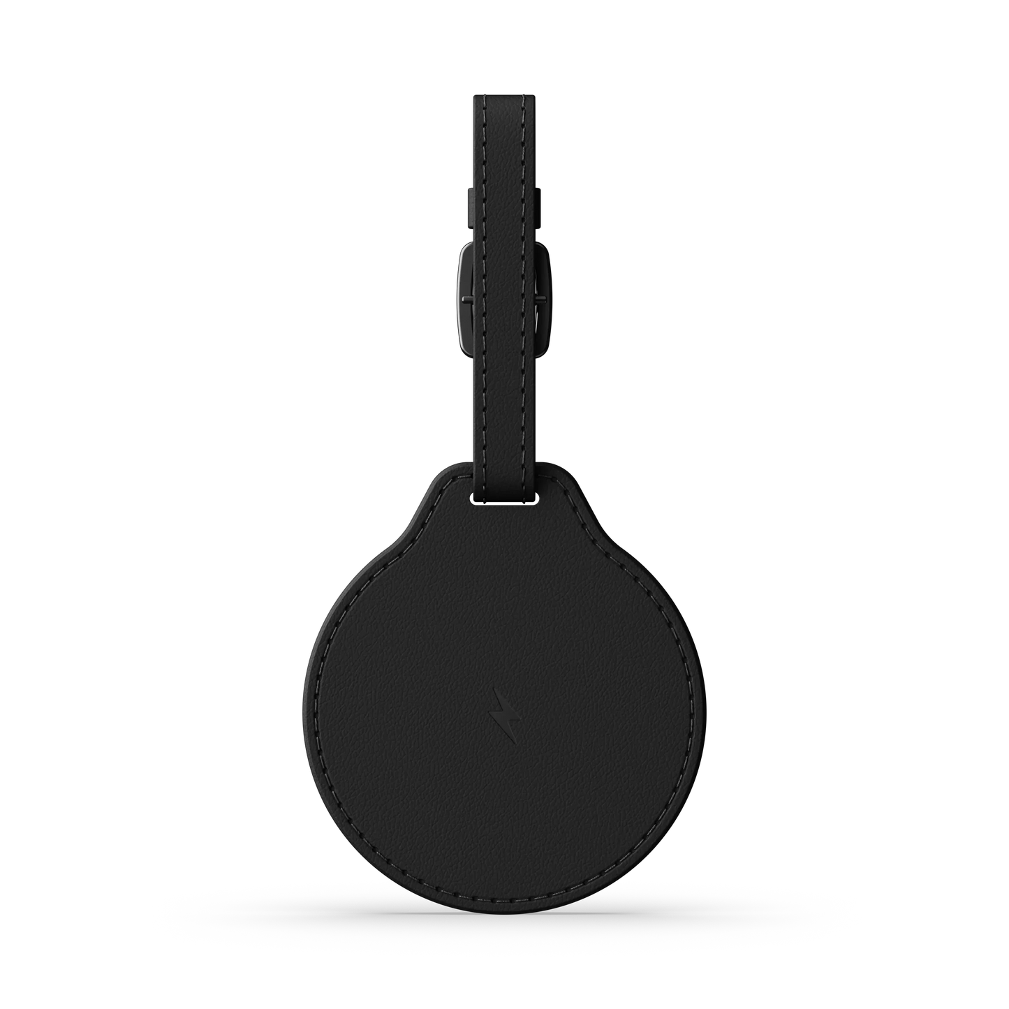 Jmenovka z veganské kůže Satechi FindAll Luggage Tag s kapsou na AirTag - černá