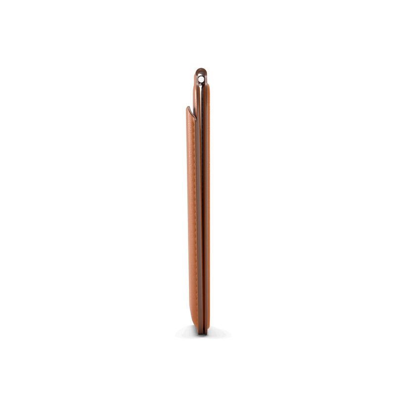 Magnetický stojánek s peněženkou pro iPhone Satechi - světle hnědý - bonami.click