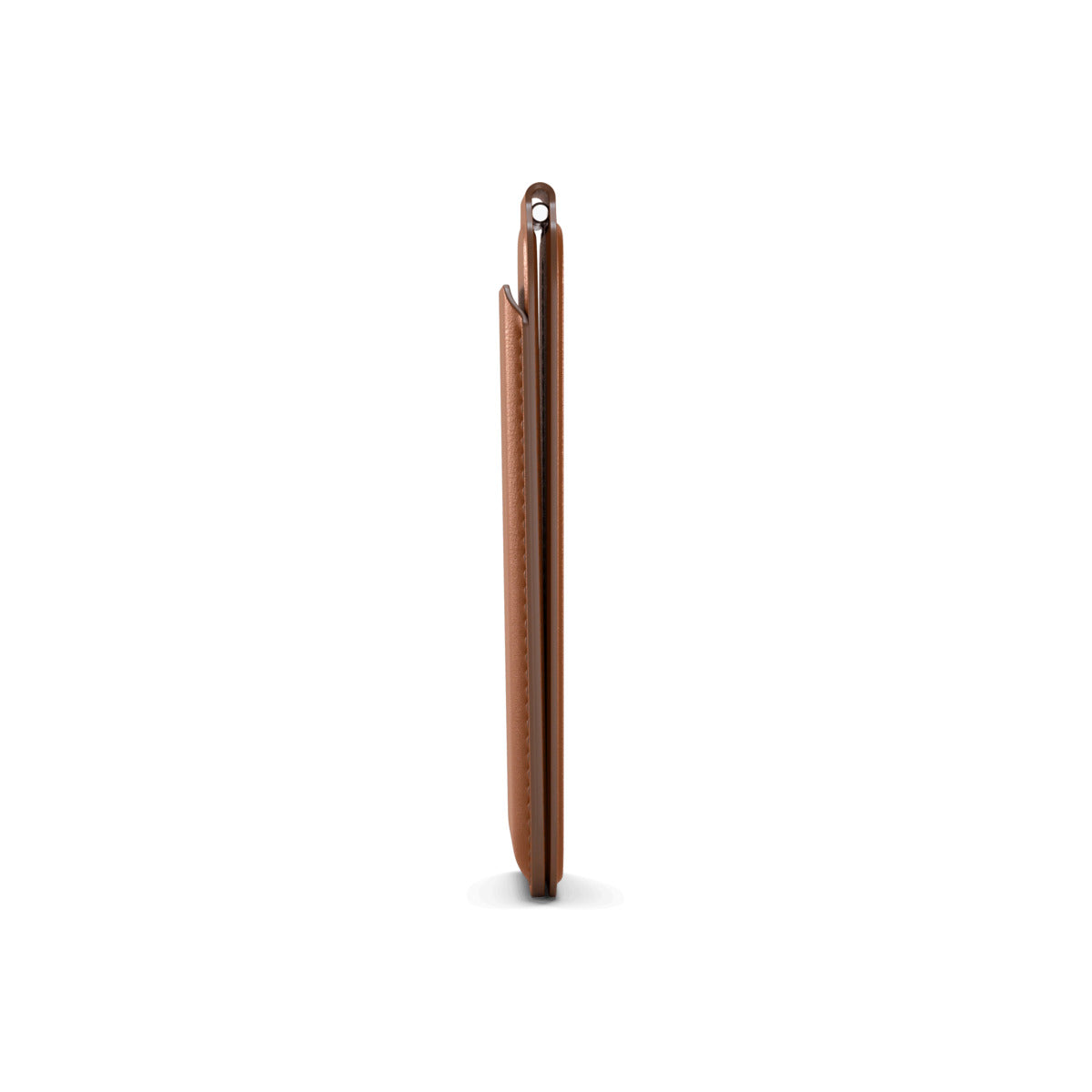 Magnetický stojánek s peněženkou pro iPhone Satechi - hnědý - bonami.click