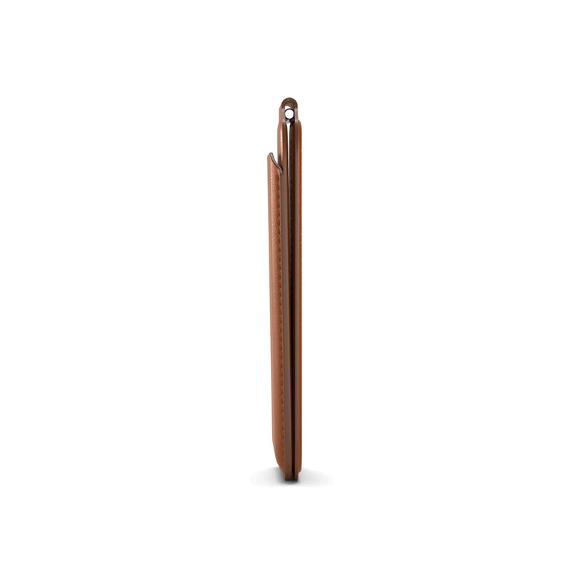 Magnetický stojánek s peněženkou pro iPhone Satechi - hnědý - bonami.click