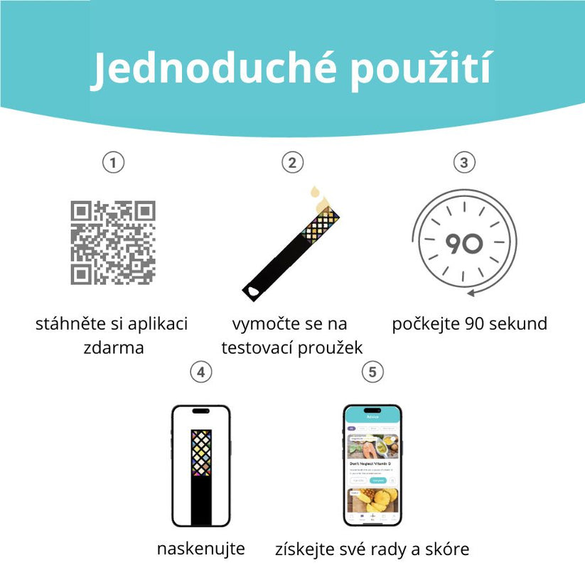 Testovací proužek Vivoo - bonami.click