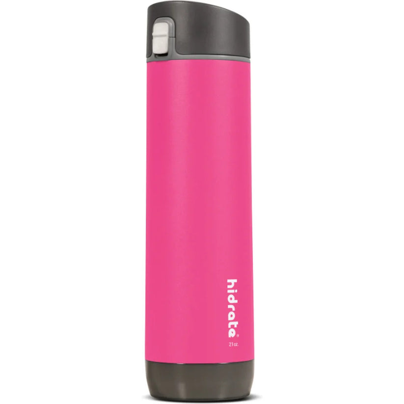 Inteligentní nerezová láhev HidrateSpark Steel 620 ml - růžová