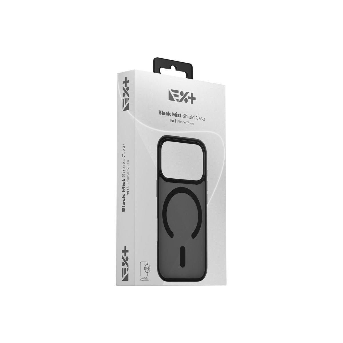 Kryt pro iPhone 17 Pro NOA Mist Shield s MagSafe (EKO balení) - černý