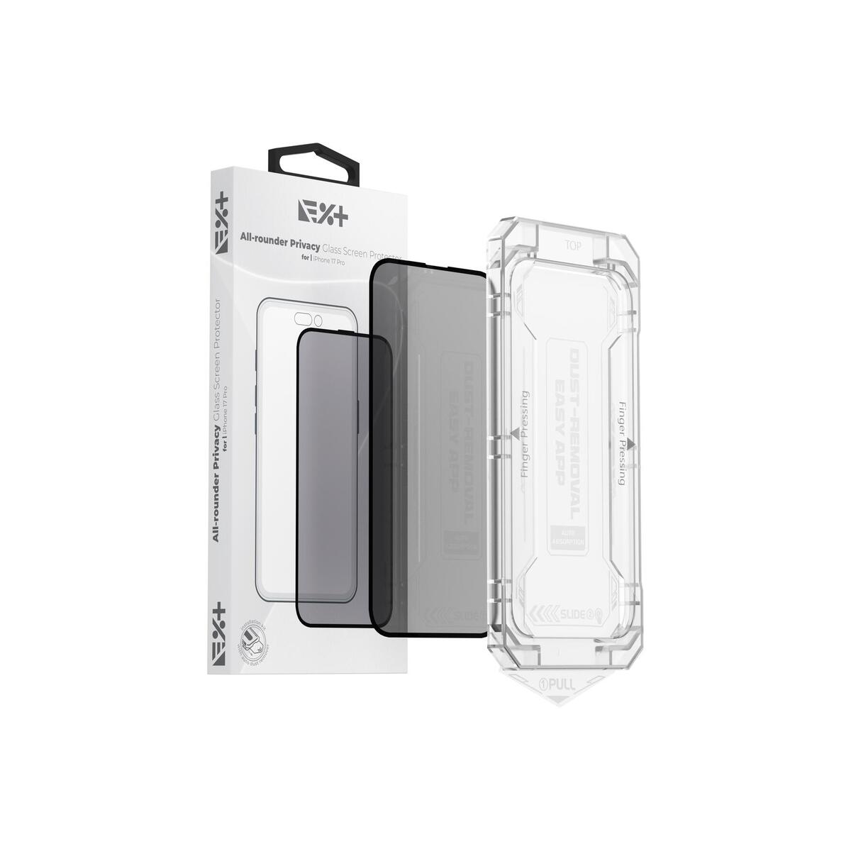 Ochranné sklo pro iPhone 17 Pro NOA All-rounder Privacy (EKO balení)