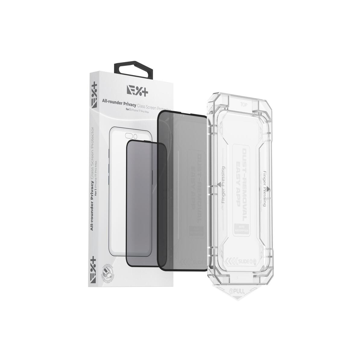 Ochranné sklo pro iPhone 17 Pro Max NOA All-rounder Privacy (EKO balení)