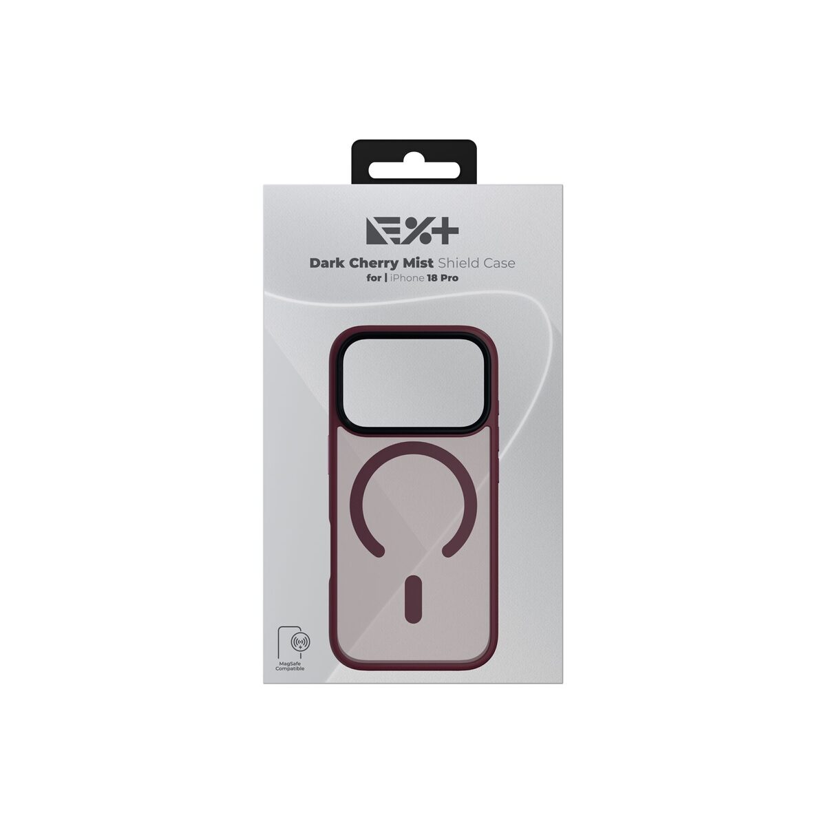 Kryt pro iPhone 18 Pro NOA Mist Shield s MagSafe (EKO balení) - tmavě višňový
