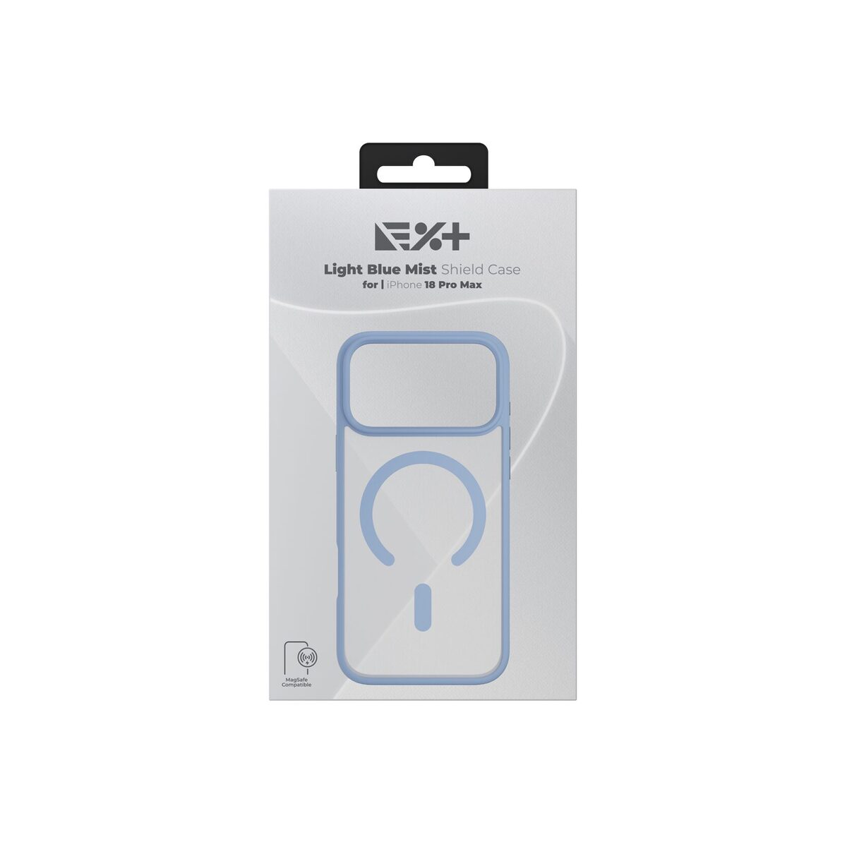 Kryt pro iPhone 18 Pro Max NOA Mist Shield s MagSafe (EKO balení) - světle modrý