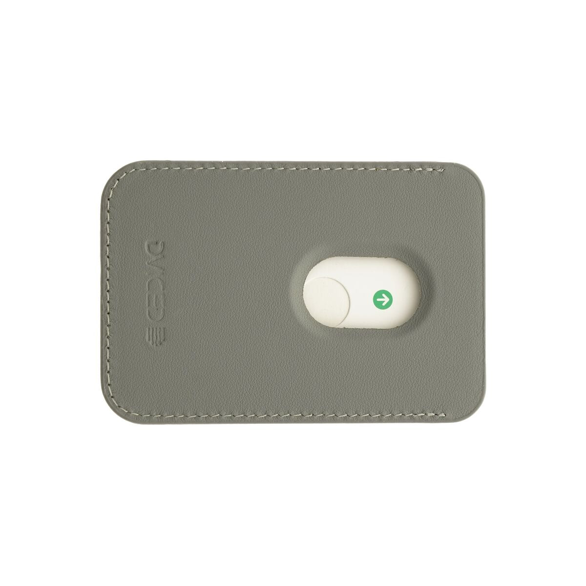Kožená MagSafe peněženka Dviced s podstavcem – šedá - bonami.click